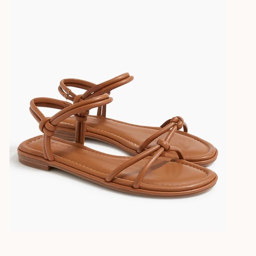 J crew Knot ankle-strap sandals